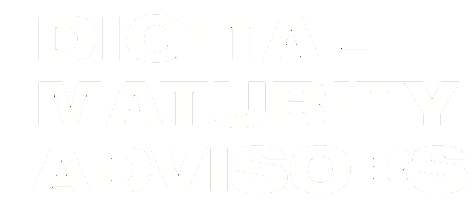 Digital Maturity Advisors logo invers